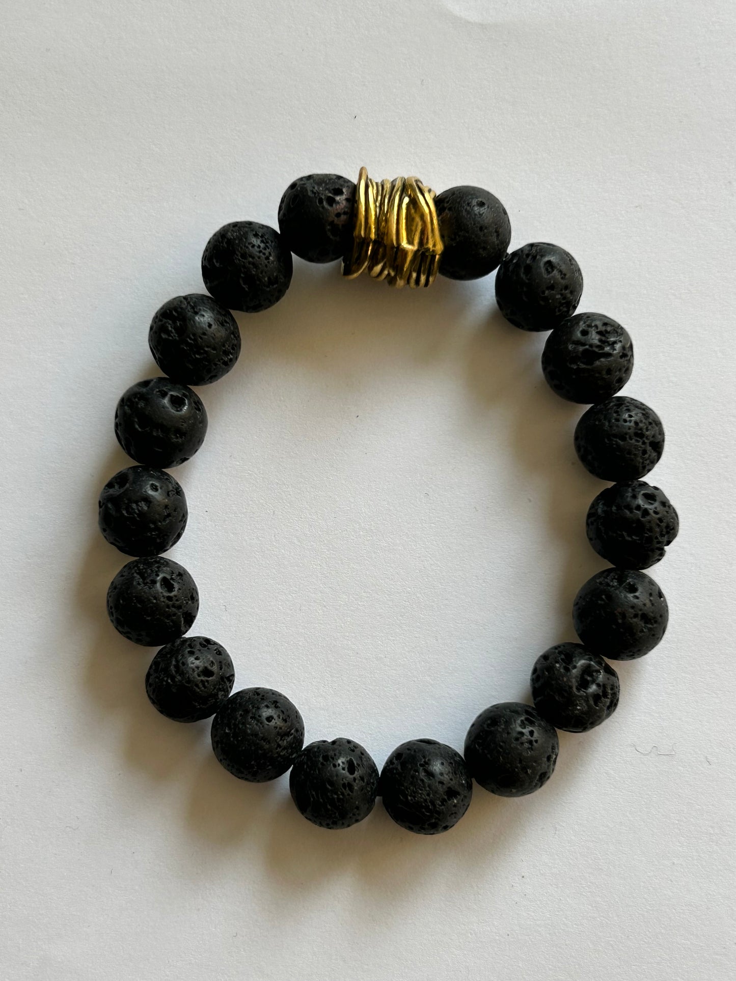 Lavasten Armband 10 mm