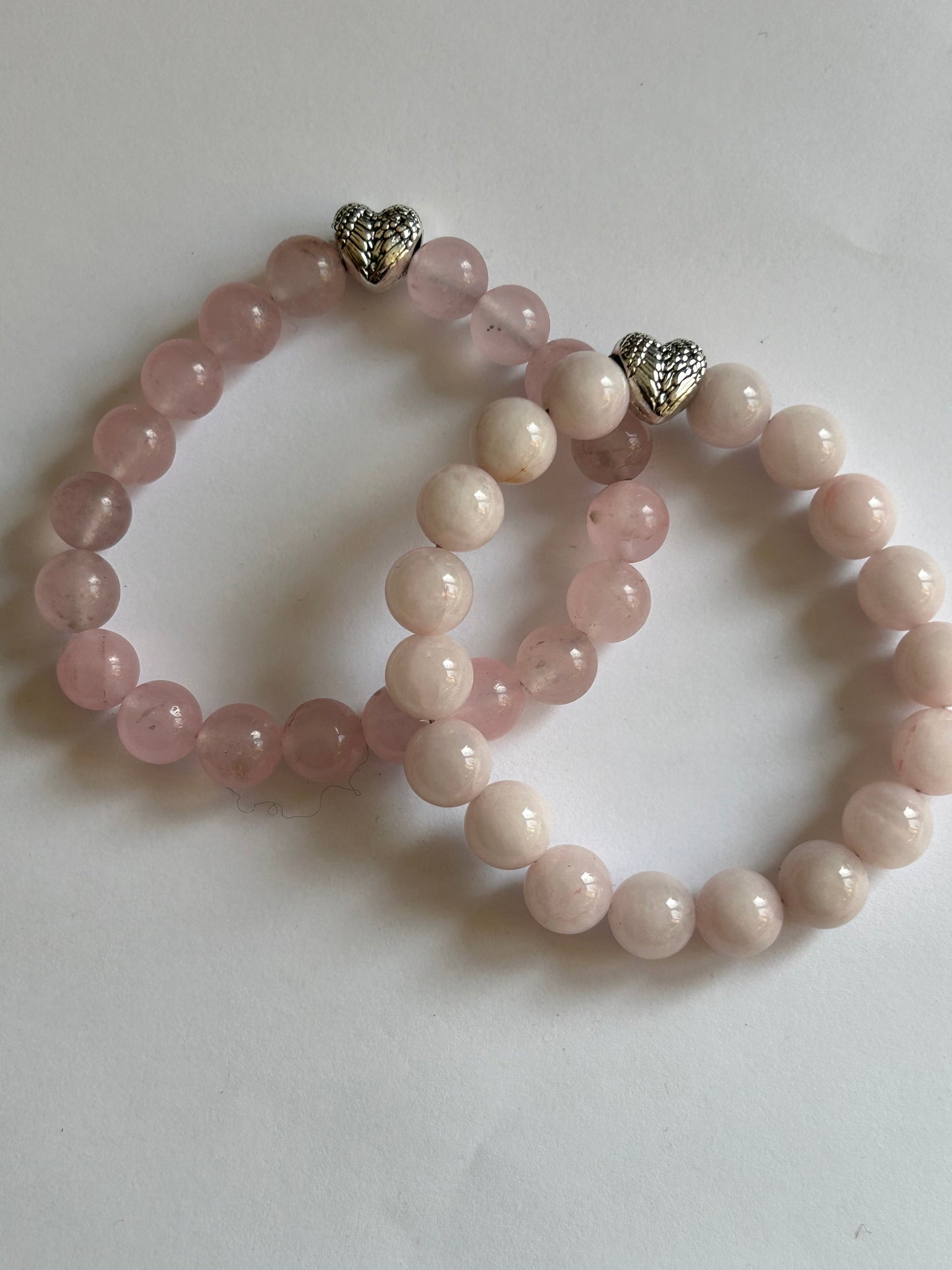 Rosenqvarts Armband 10mm