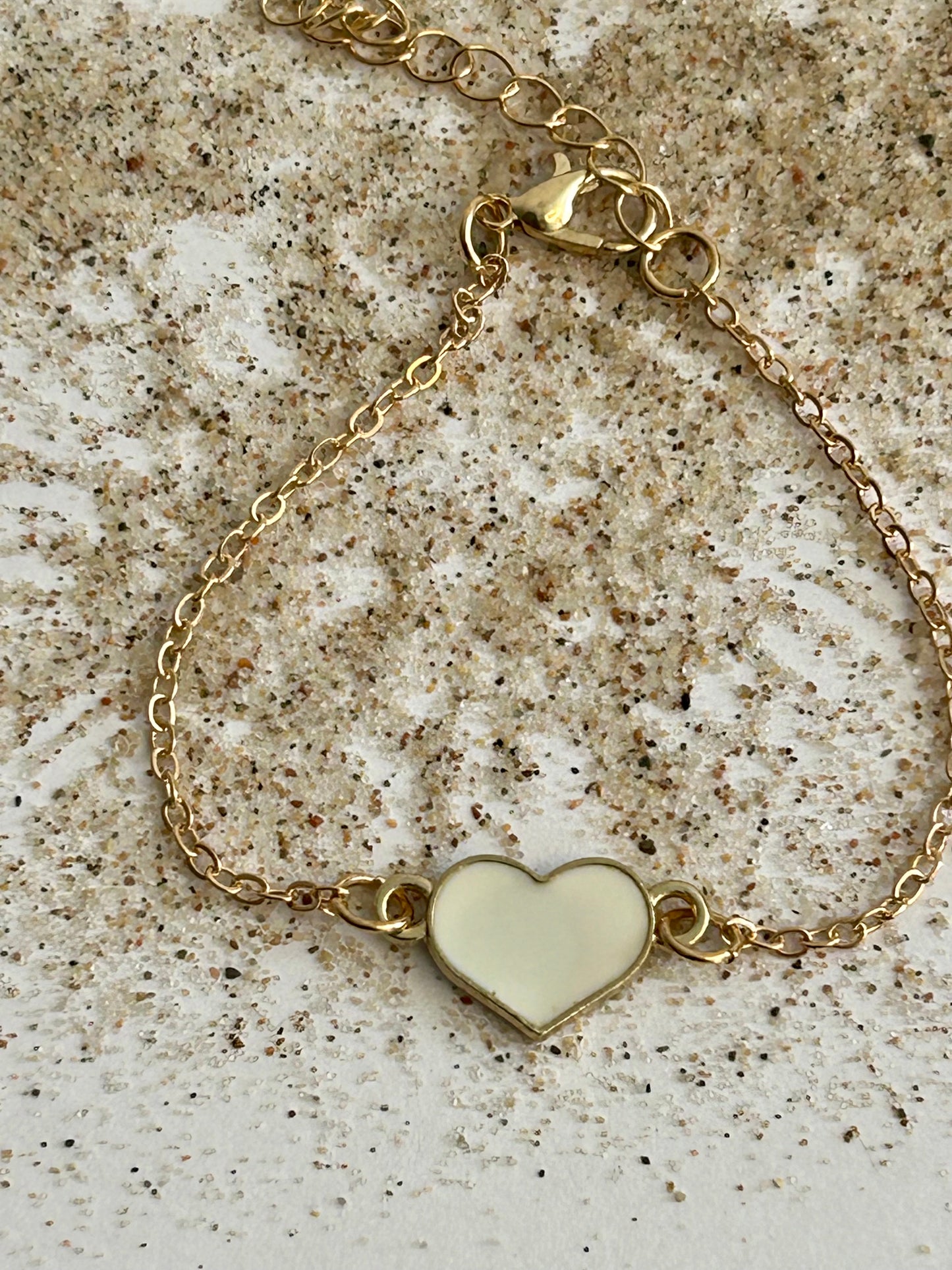 Vit Bambi Armband