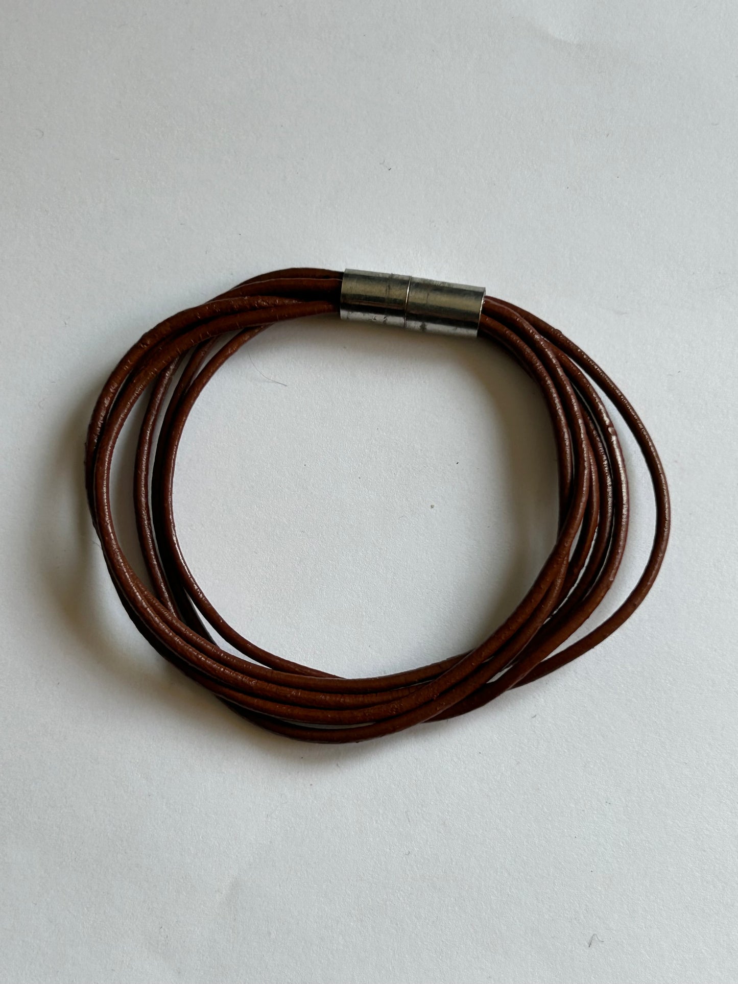 Läder Armband med Magnetlås