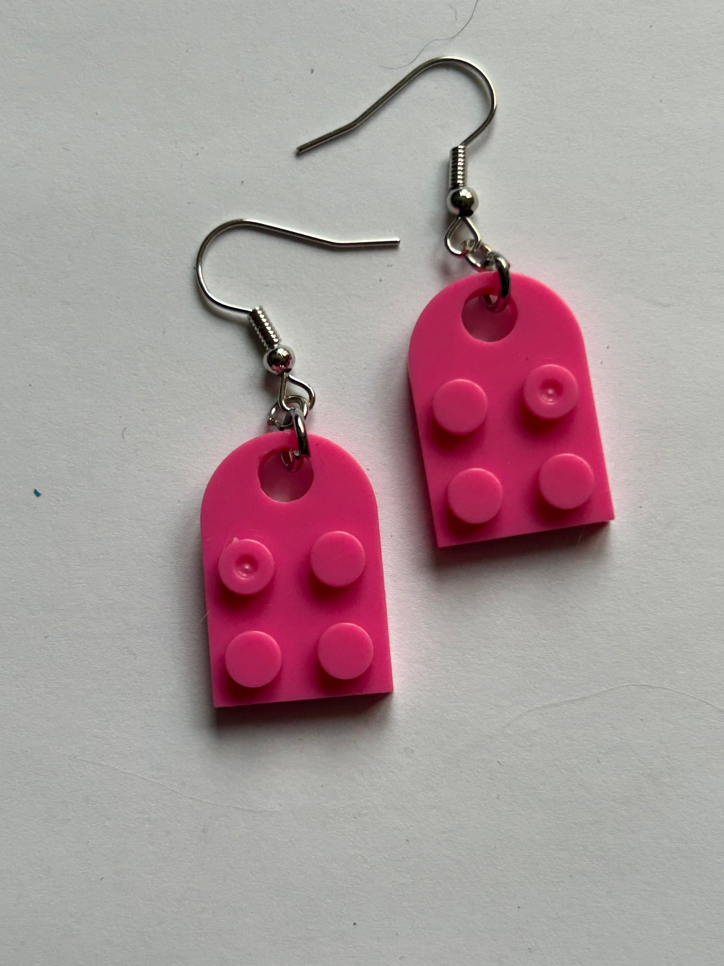 Legokloss örhänge