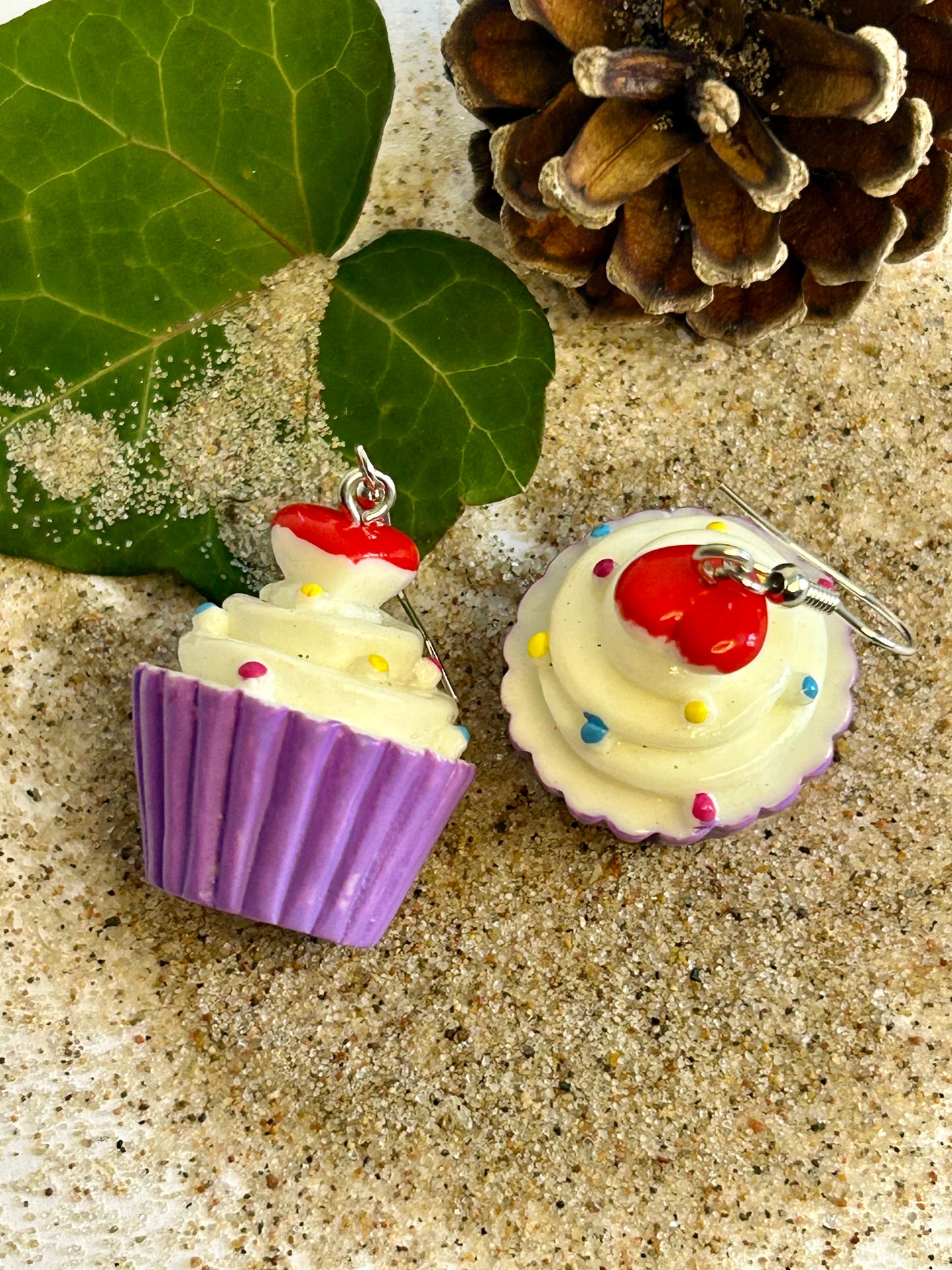 Cupcake örhängen