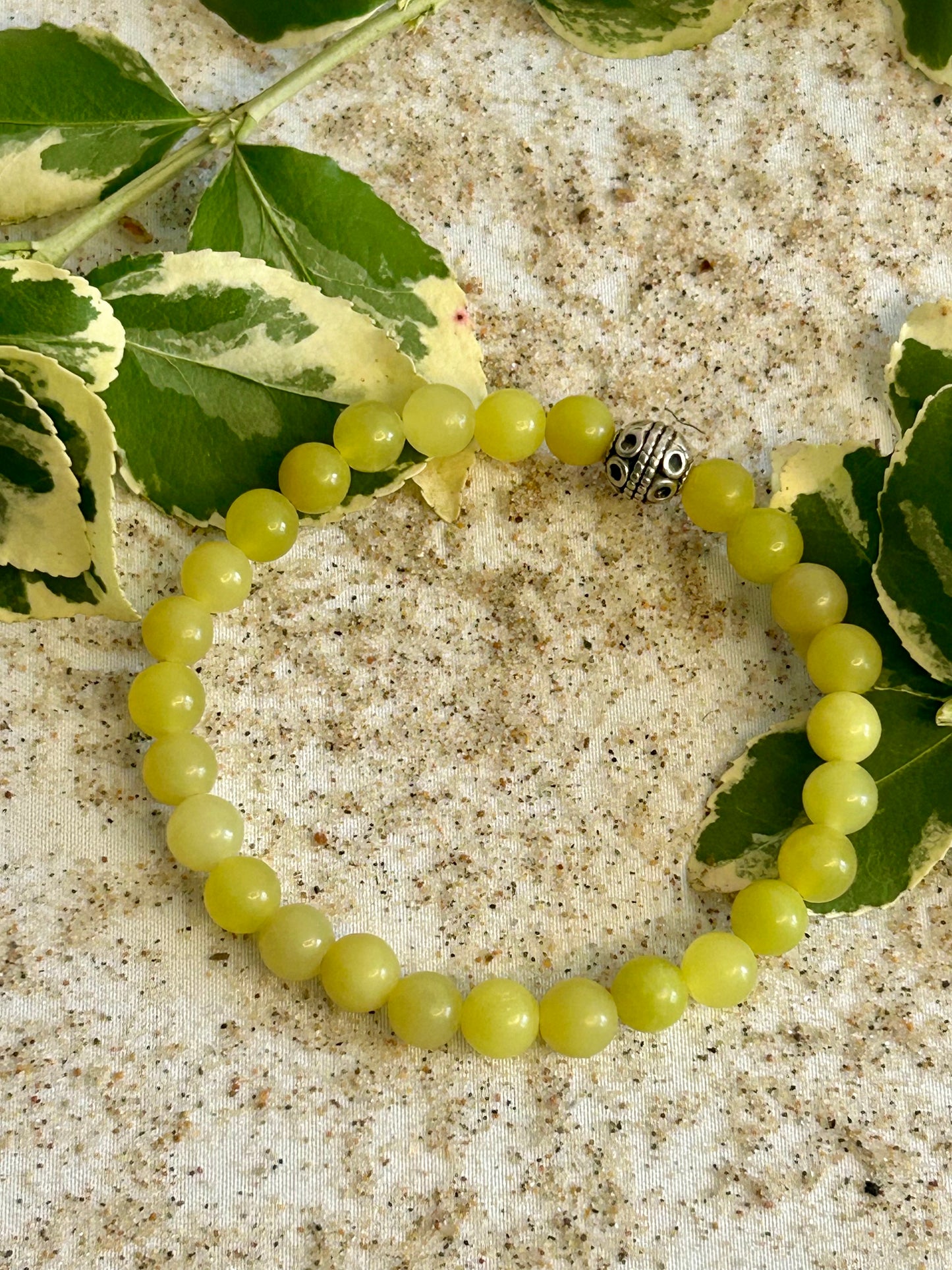Gul Jade Armband