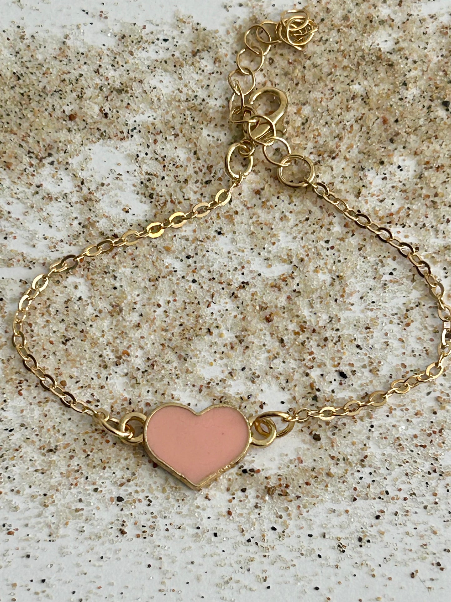Rosa Bambi Armband