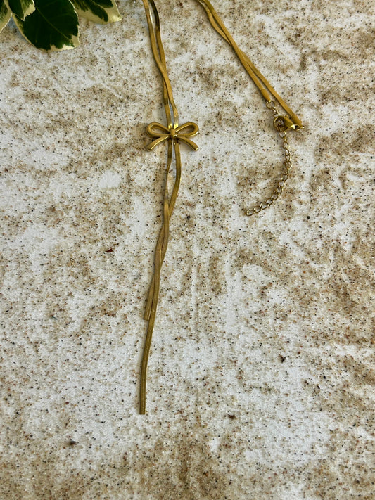 Rosett Guld Halsband