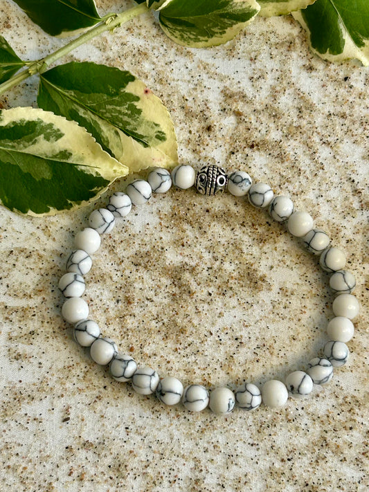 Howlite Armband