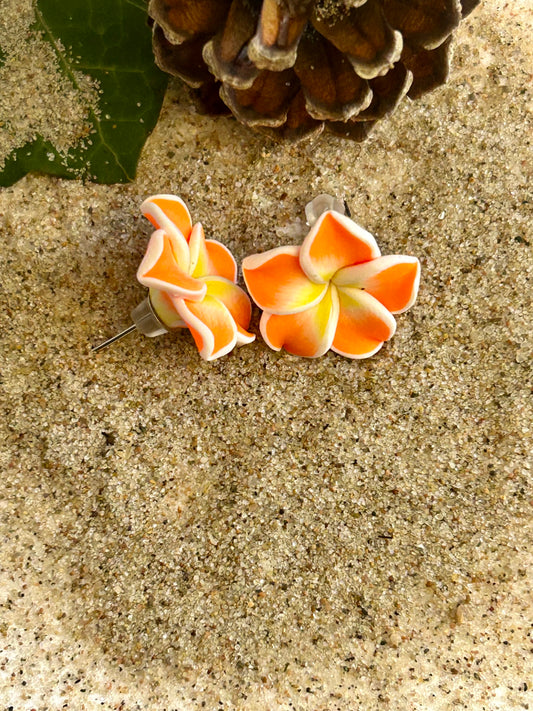 Jasmin örhängen Orange